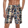 Genshin Impact Board Shorts Summer Anime Print Running Beach Short Pants Men Breathable Classic Custom Large Size Beach Trunks