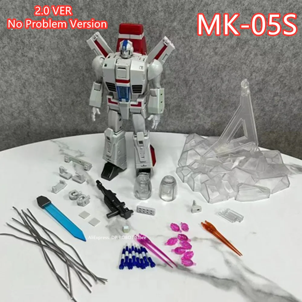 Transformation MIKE TOYS MK-05S MK05S 2.0 Ver Jetfire Skyfire KO NA H45 G1 Animation Small Scale Action Figure With Box