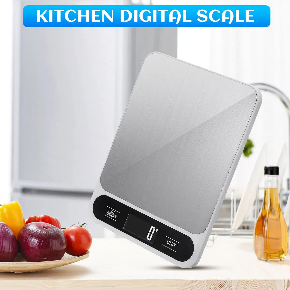 Digital Kitchen Scale Baking Measuring Tools and Scales Bakeware & Precision Cooking Utensils Electronic Balance Food Pocket Bar