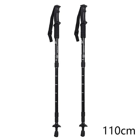 Trekking Poles Nordic Walking Sticks Telescopic Hiking Climbing Mountaineering Sticks Retractable Walking Cane 2pcs