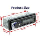 60W Mp3 Player Bluetooth for Car Support USB TF Card FM Radio Audio System Auto Stereo Automobiles Electronics Accessories