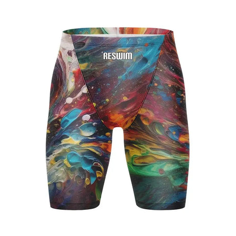 New Summer Men's Beach Tights Shorts Swimming Trunks Endurance Athletic Training Pants Swimsuit Diving Surfing Jammers Swimwear