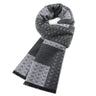 High Quality Men Scarf Autumn Winter Plaid Knitted Wool Muffler Male Business Classic Thick Warm Shawl Gentlemen Chrismas Gift