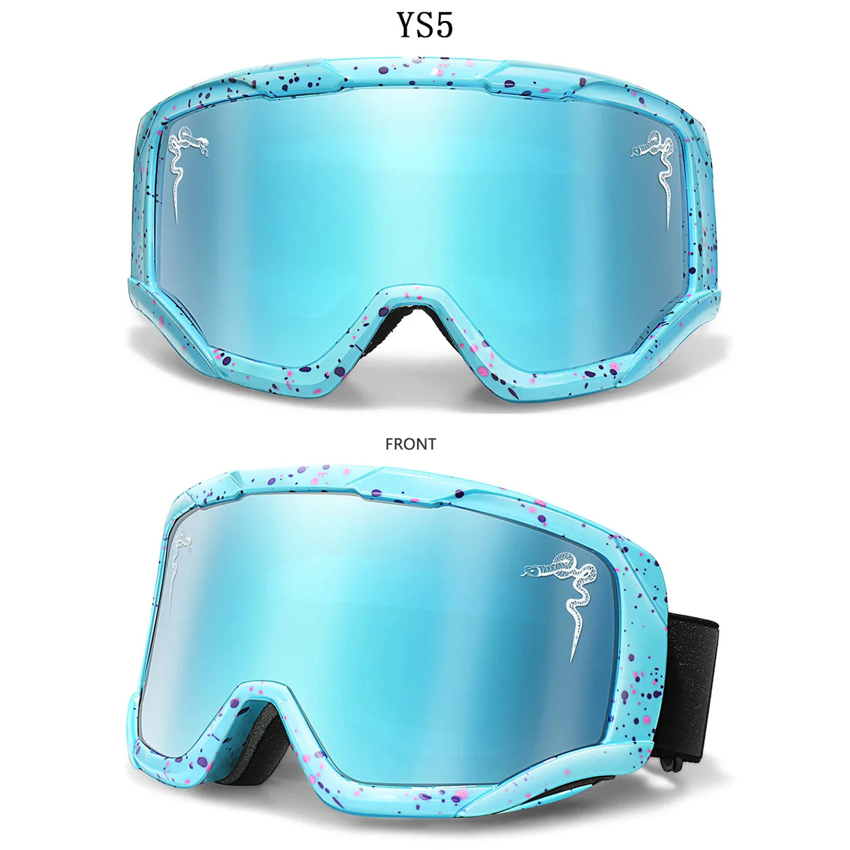 New Style Snow Goggles Double Layers Ski Snowboard Glasses Snowmobile Eyewear Outdoor Sport Cycling Googles