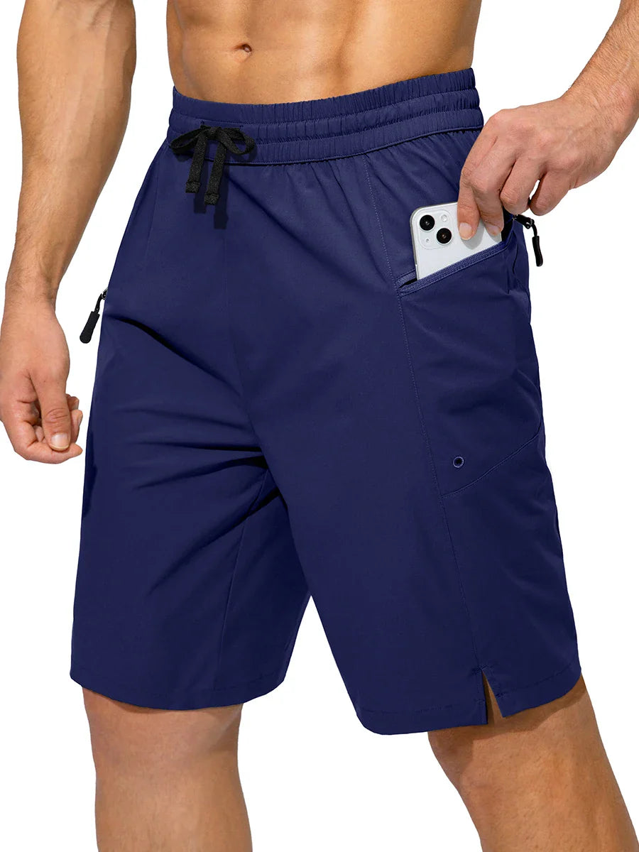 G Gradual Big and Tall Mens Swim Trunks, 9" Mens Designer Bathing Suit Boardshorts