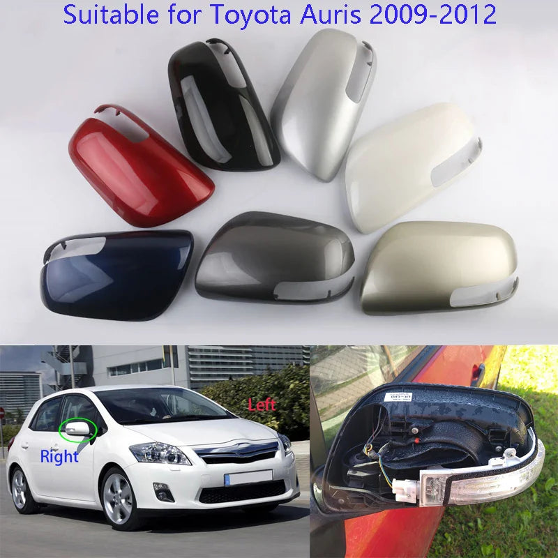 Car Accessories Reversing Mirror Cover For Toyota Auris 2009~2012 Rearview Mirror Housing Mirror Cover Mirror Shell