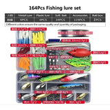 Fishing Rod Full Kits 1.2M Telescopic Sea Spinning Reel Baits Lure Set Travel Fishing Gear Accessories Bag Beginner 6 Options