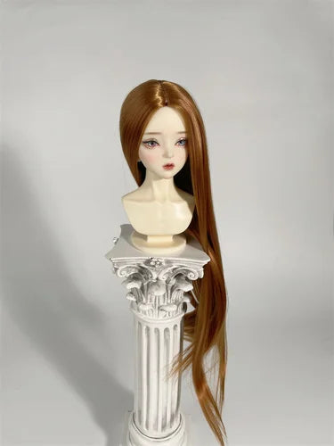 Bjd Wig Soft Silk Split Simulation Antique Style 1/3 1/4 1/6 Long Hair Rough Factory Spot Quick Hair