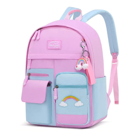 Student School Backpack for Preschool Girl Kids Cartoon Anti-theft Bookbag