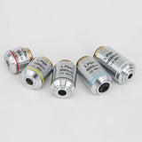 Long Working Distance Infinity Plan Objective Lens 2.5X 5X 10X 20X 50X 100X Metallurgical Microscope Accessory Parts Lens