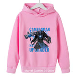 Kids Game Skibidi Toilet Hoodie Boys Game SpeakerMan Camcorder Man TvMan Cosplay Costume Children Clothing Baby Girsl Sweatshirt