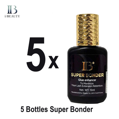 Wholesale IB Super Bonder 15ml Clear Liquid Korea Original Fixing Agent Glue Eyelash Extensions False Lash Adhesive Makeup Tools