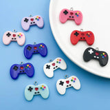 Randomly 6/10Pcs Colorful Resin Game Controller Charms Pendants For Jewelry Making DIY Earrings Necklace Bracelet Handmade