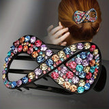 1pcs Elegant Hair Claw Clip Rhinestone Crab Clip Hair Styling Tool Duckbill Clip Ponytail Holder