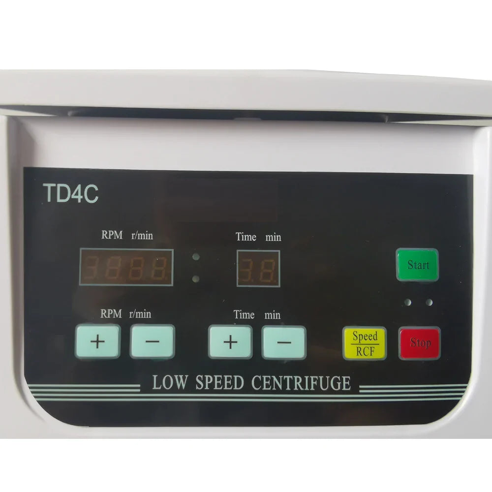 Laboratory Centrifuge TD4C Low Speed 4000rpm 2150xg Brushless Motor 6 Rotators Plasma Serum PRP PRF Separate Tools Lab Teaching