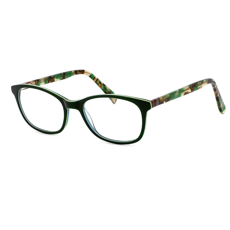 O-Q CLUB Kids Glasses Square Comfortable Myopia Optical Children’s Eyeglasses Ultralight Firm Acetate Eyewear OQ16002