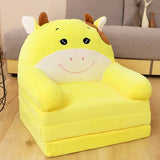 Folding Sofa Creative Cartoon Children Cute Princess Baby Toddler Dual-purpose Child Armchair Lazy Small Bed Seats Practical