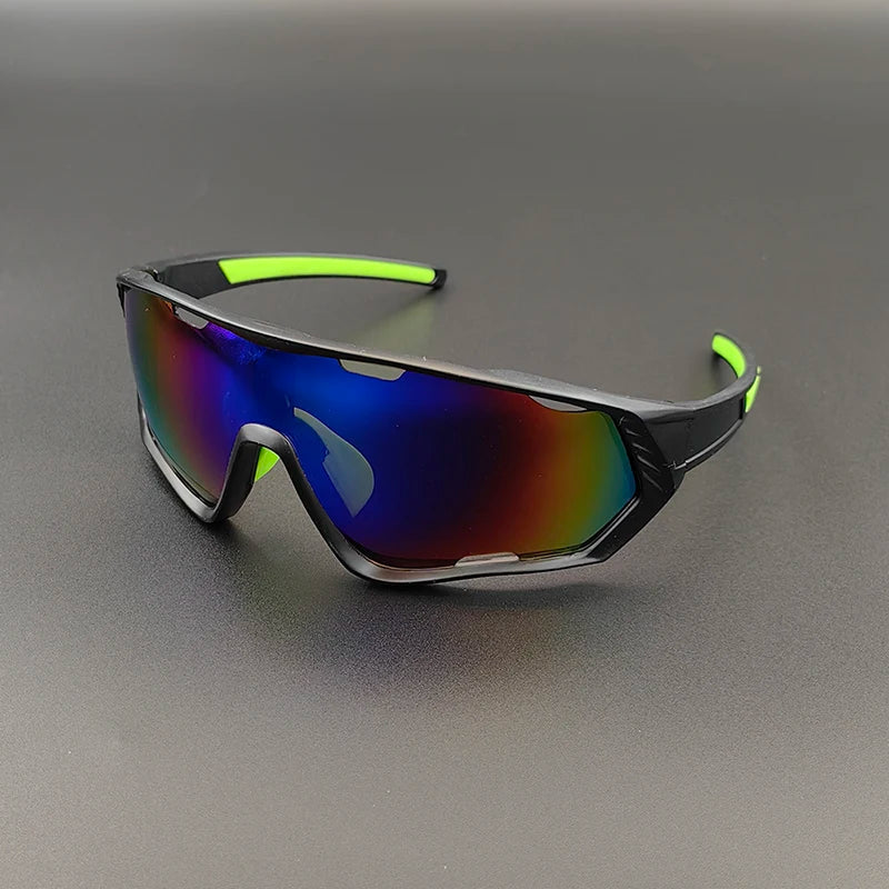 UV400 Cycling Sunglasses 2024 Sports Running Fishing Goggles Men Women Bicycle Glasses MTB Road Bike Eyewear Male Cyclist Lenses