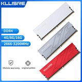 Kllisre DDR3 DDR4 4GB 8GB 16GB 1600 2400 2666 3200 Desktop Memory ram pc dimm for all motherboard