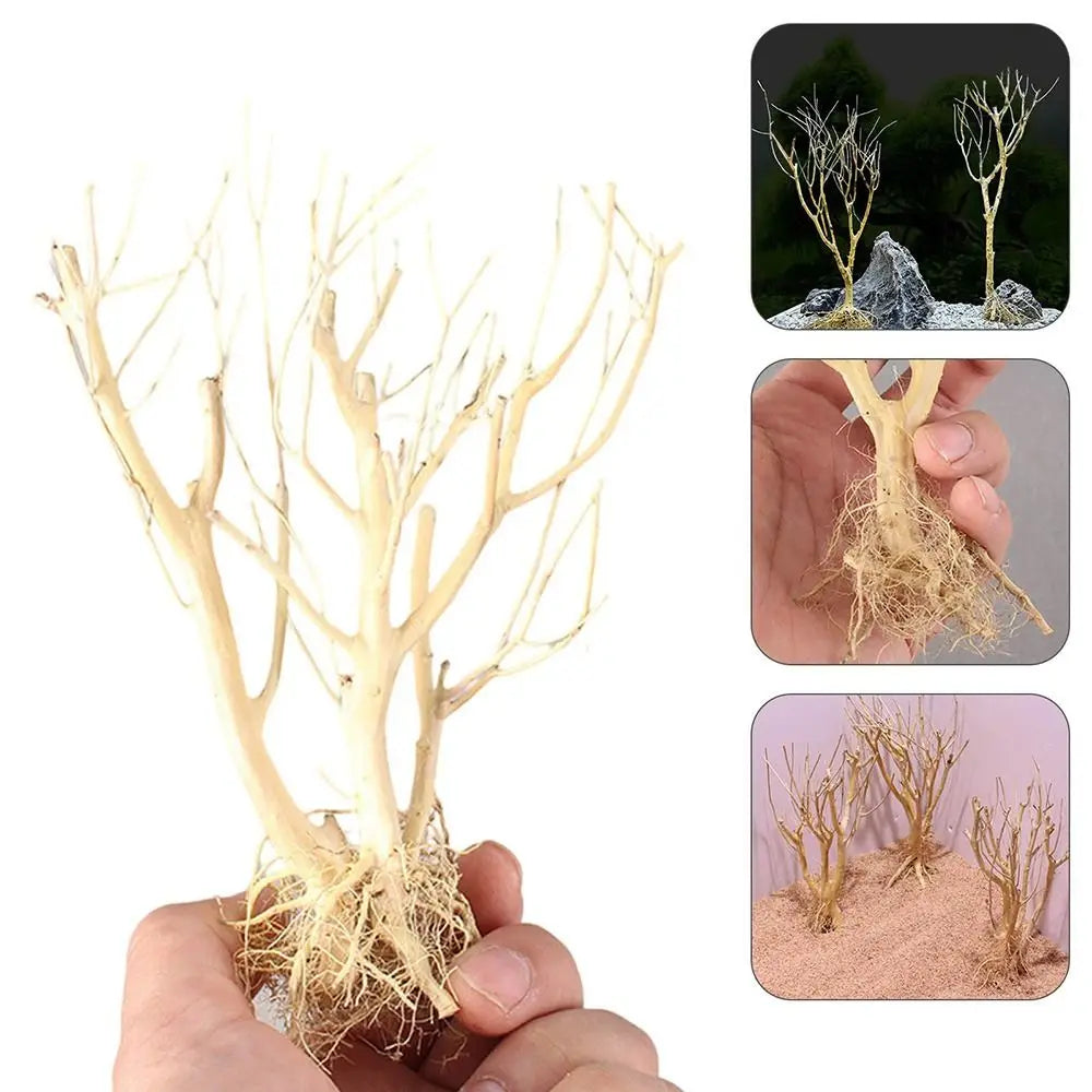 Aquarium Driftwood Natural Wooden Tree Branch Fish Tank Ornaments Landscape Decoration