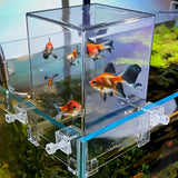 Negative Pressure Fish Tank Suspended Fish Elevator Fish Tank Water Level Maintenance Increase Fish Activity Area Aquarium Decor