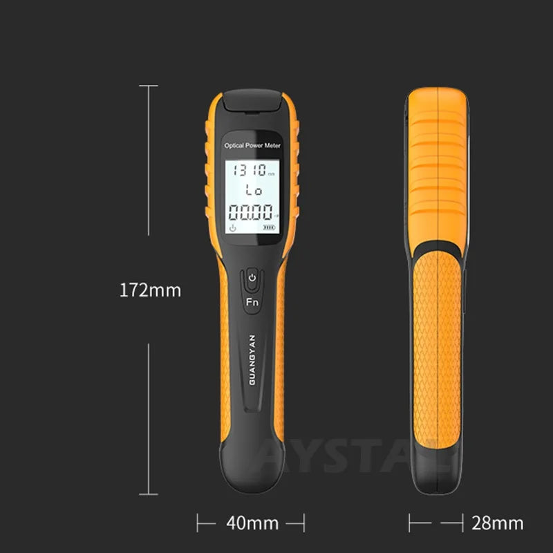 Optical Power Meter MINI 5G Meter Fiber Optic Light Source Cable Tester Optic Equipment 70~+6/-70~+10/-50~+26 USB Charging