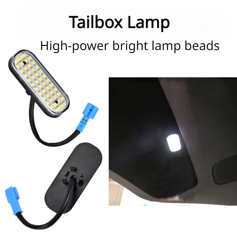 48 LED Trunk Lights for Tesla Model Y Interior Luggage Original Connector Trunk Boot Lighting Lamp Replacement Accessories 2023