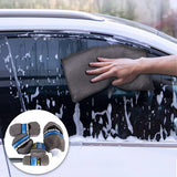 9pcs Wash Sponge Auto Applicator Pads Car Wipe Kit Microfiber Towel  Detailing Washing Tools Glove Cleaning Towel Waxing Brushes