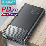 KUULAA Power Bank 10000mAh QC PD 3.0 PoverBank Fast Charging PowerBank 10000 mAh USB External Battery Charger For iPhone 15 14