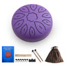 6-Inch Steel Tongue Drum 11 Notes Handpan Drum C Key Drum Mallet Finger Picks Percussion Musical Instruments for Meditation Yoga