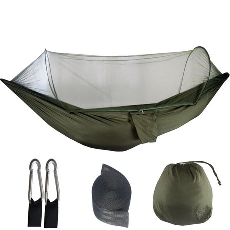 Automatic quick opening mosquito net hammock 250 * 120CM