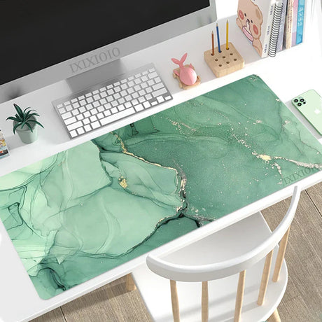 Mouse Pad Gamer Fashion Marble XL HD Computer New Mousepad XXL keyboard pad Carpet Soft Non-Slip Office Accessories Mice Pad