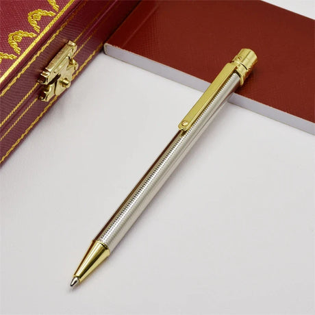 Luxury CT Santos De Ballpoint Pens With Mini Thin Holder Design Stationery multicolour Portage fine Writing Pen For Student lady