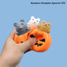 Funny Pumpkin Squirrel Astronaut  Block Squeeze Anti-stress Toy Hide and Seek Figures Stress Relief Fidget Toys For Kids Adult