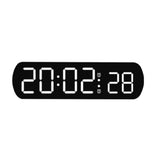 Voice Control Digital Alarm Timer Clock Temperature Dual Alarm Desktop Table Clock Night Mode 12/24H LED Clock Watch Desk Clock