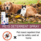 Fleas And Tick Dog Spray 100ml Dog Fleas And Tick Treatments Mist Fleas And Tick Control Spray Drive Away Fleas Lice Ticks Ant