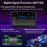 A7870 Android 13 Car Radio Automotive Multimedia Player Wireless CarPlay Car Stereo Bluetooth Universal Auto Intelligent Systems