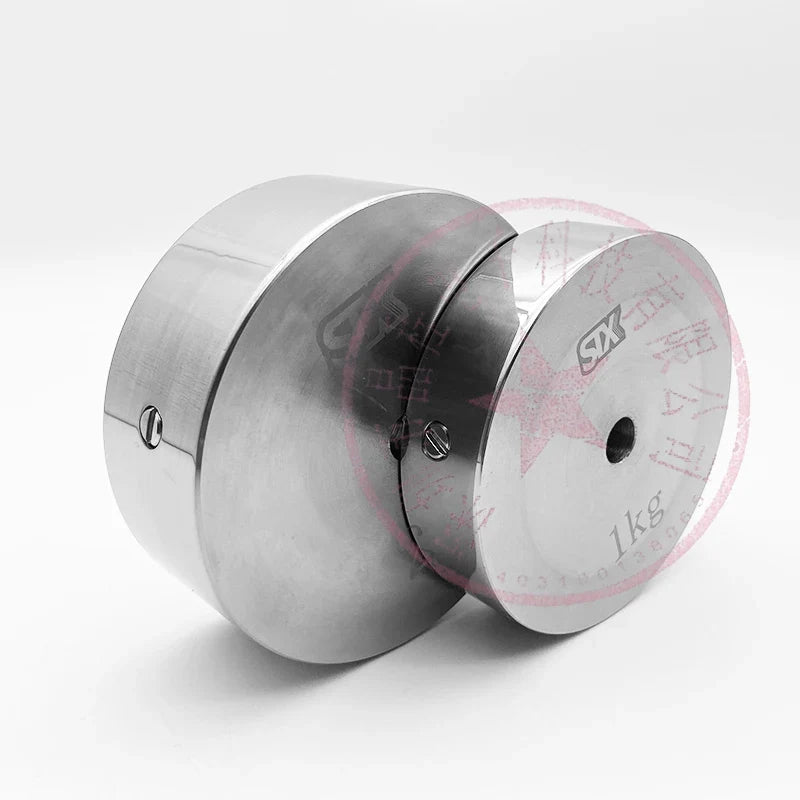 M1 Standard Weight Block 1kg2kg3kg500g100g Stainless Steel Perforated Weight Circular Calibration Method