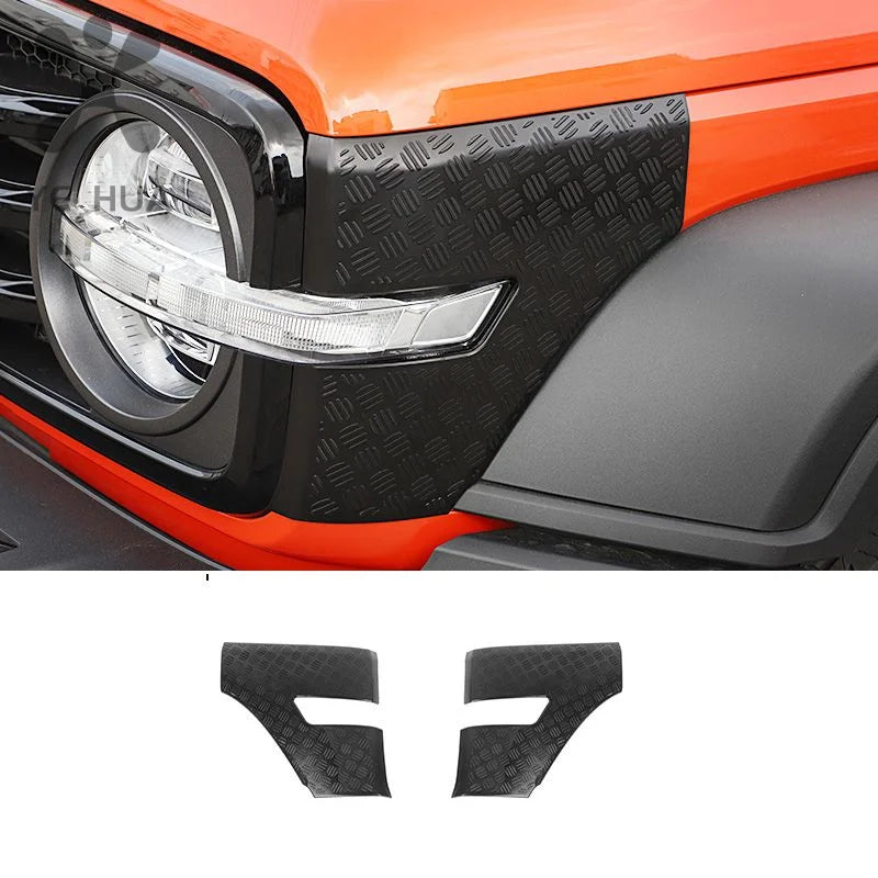 Black Look Garnish Car Body Cover Anti Hit Scratch Sticker Protector Frame For GWM Great Wall Tank 300 2022 2023 Accessories