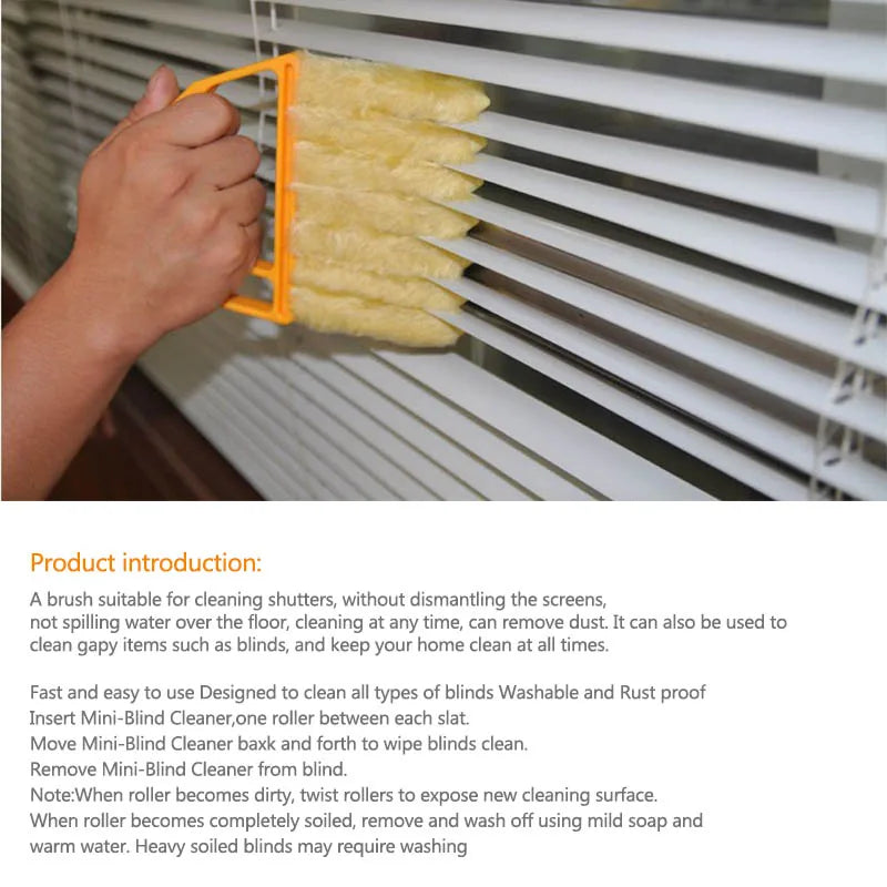 Vent Blinds Cleaner Cloth Brush Auto Air Conditioner Microfiber Air Conditioner Duster car electric fan Cleaner Washable tool