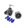 Adjustable Aluminum Fuel Pressure Regulator With Gauge Kit Universal Fuel Supply System Engines Engine Parts