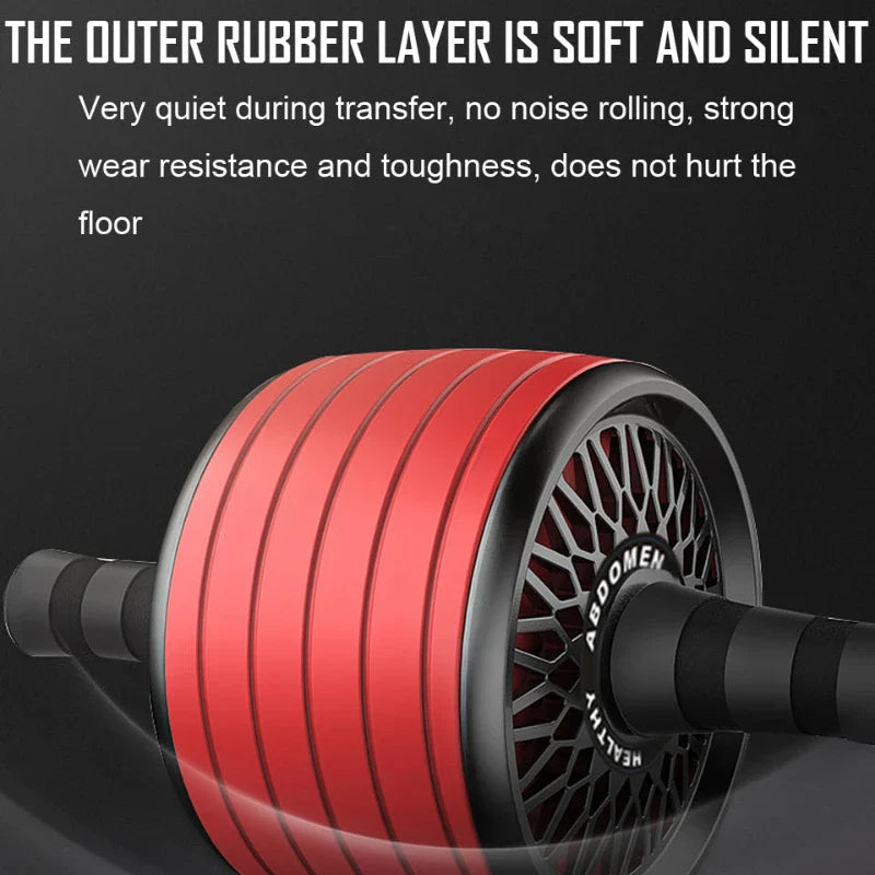 Ab Roller TPR Material Wheel Face Rubber Non-slip Arm Built-in High-quality Steel Pipe Wear-resistant Belly Wheel Yoga Supplies