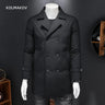 2022 winter long trench coat men jacket mens high quality coat 90% white duck down jackets men,warm thicken parkas size M-4XL