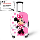 18-32 Inch Mickey Minnie Elastic Luggage Protective Cover Trolley Suitcase Protect Dust Bag Case Travel Accessories