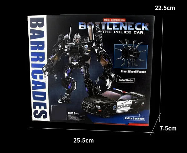 BMB Transformation LS02 LS-02 Barricade BP02 KO MPM05 MPM-05 Black Mamba MP Action Figure Collection Robot Toys