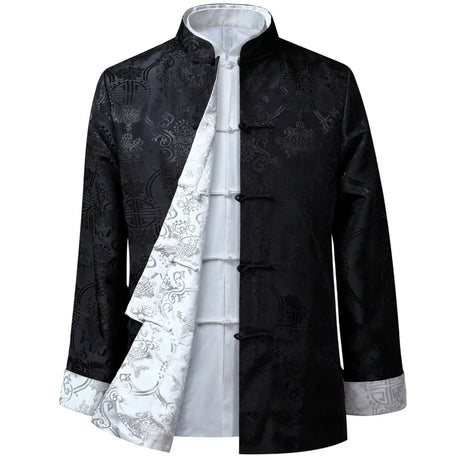 Men Chinese Dragon Shirt Kung Fu Coats China New Year Tang Suit Traditional Chinese Clothing For Men Jackets Hanfu Men Clothing