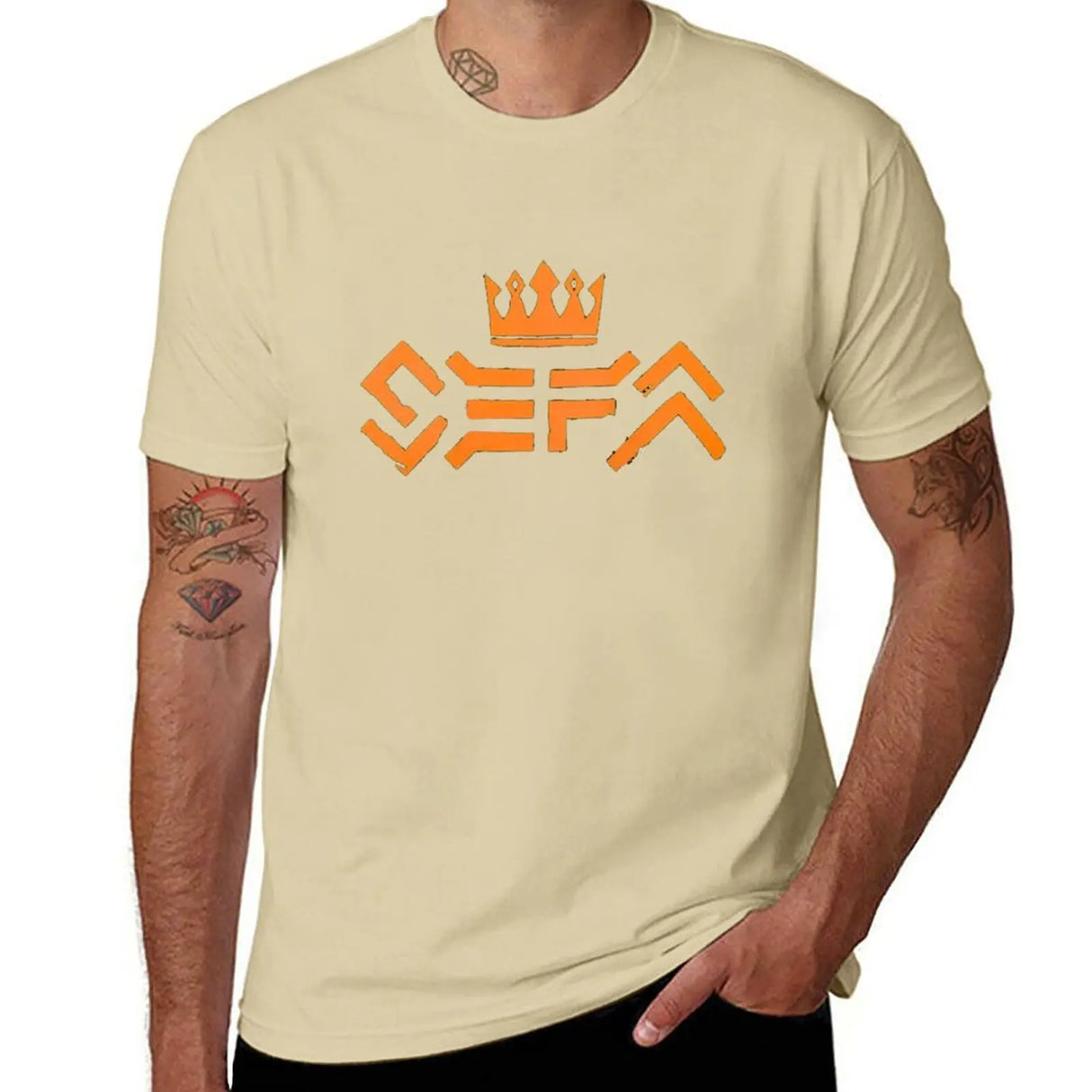 New Sefa merch T-Shirt plain t-shirt kawaii clothes t shirt man funny t shirts for men