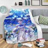 Genshin Impact blanket sofa blanket air conditioning cover blanket blankets for beds cute blanket children‘s blanket