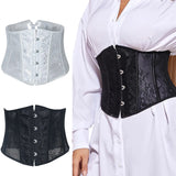 Sexy Gothic Corset Underbust Slimming Waist Trainer Corset Shapewear Women Modeling Strap Corselet Bustier Top Lace Up Pu Vest