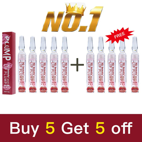 Sexy Beauty Lip Care,Lip Plump Serum Increase Lip Elasticity Instant Volumising Essential Oil Reduce Fine Lines Repair Nourish